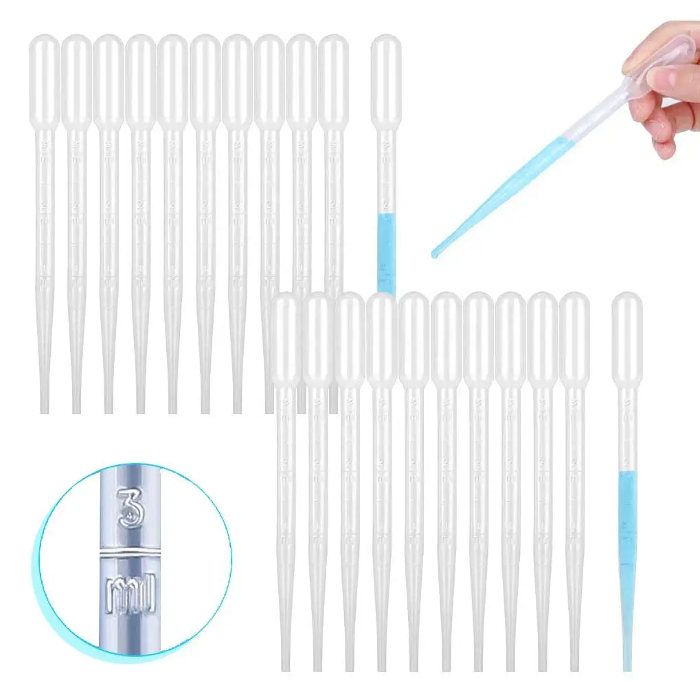 Single Package Plastic 1Ml 3Ml 3 Ml 10Ml Sterile Transfer Pasteur Pipettes