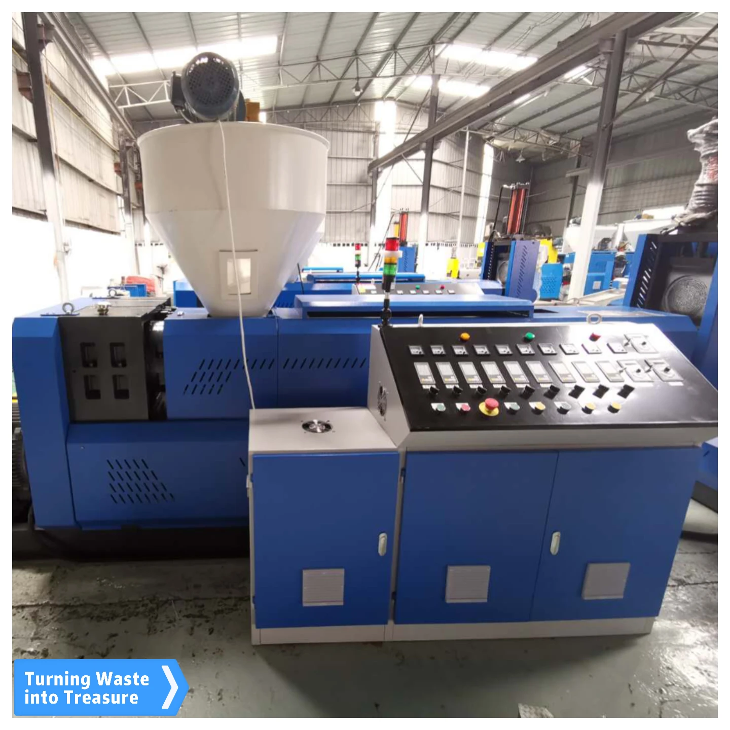 HERO pp extrusion plastic granulators pelletizing extruders machine ldpe hdpe multifunctional recycling line