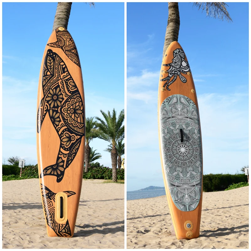 factory manufacture double layer drop stitch sup inflatable stand up paddle boards include surf for kayaking fishing yoga surf