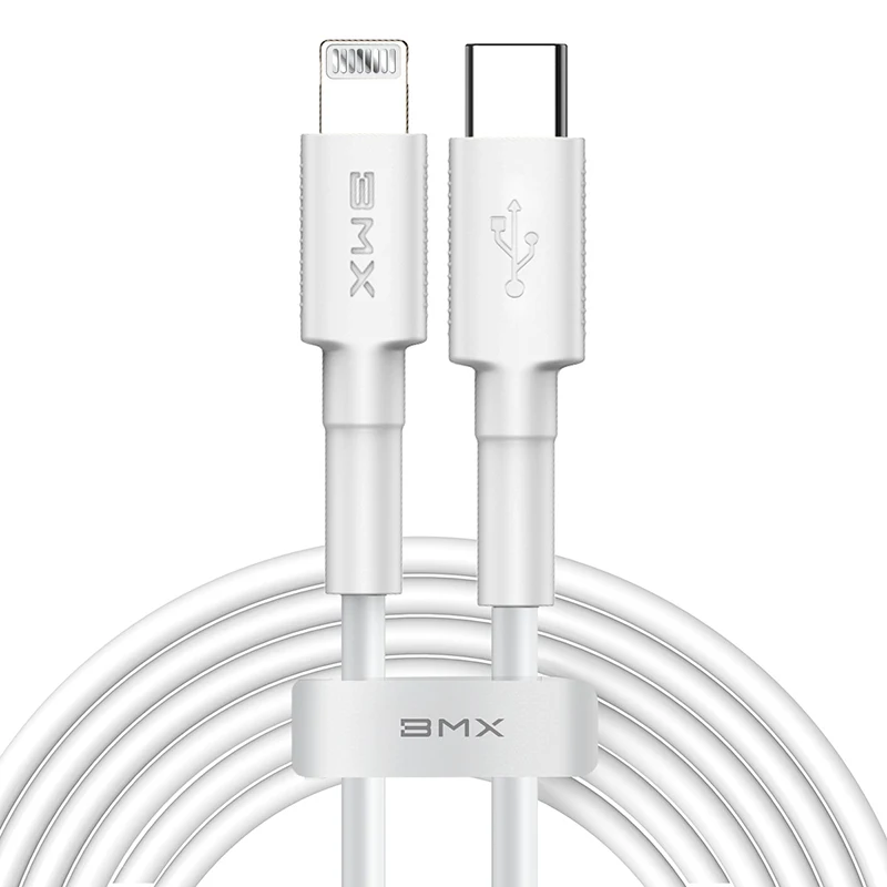 
supporting baseus tech Wireless BMX Mini White MFi certified Type C to iP PD USB Cable18W Fast Charging Data Transmission 
