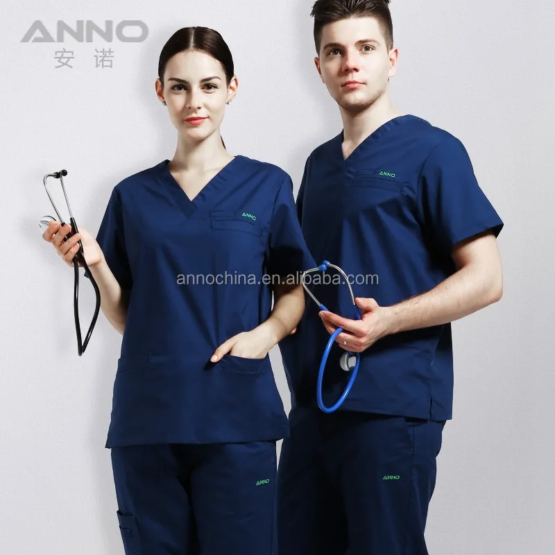Wholesale Fashionable Unisex Jogger Scrubs Medical Hospital Uniforms Nurse Medic Scrub ANNO 2022