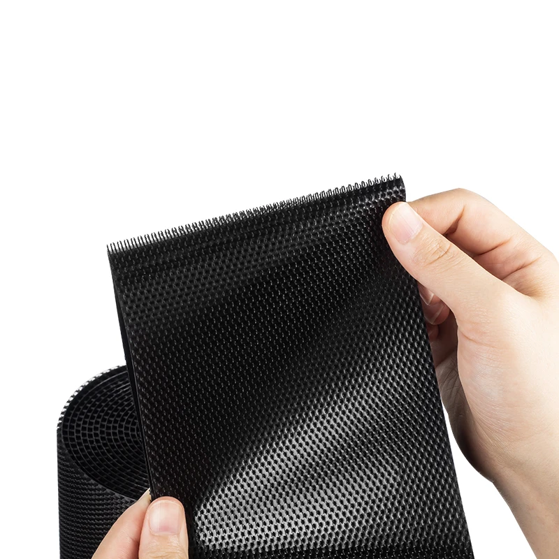 black and white injection molded plastic hook nylon sewing garment accessories molded injection hook