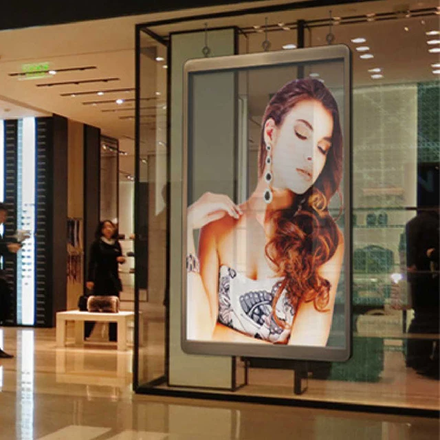 Clear HD P3.91 7.81 Transparent LED Screen for Car Showroom 4S Shops Glass Window Mall LED