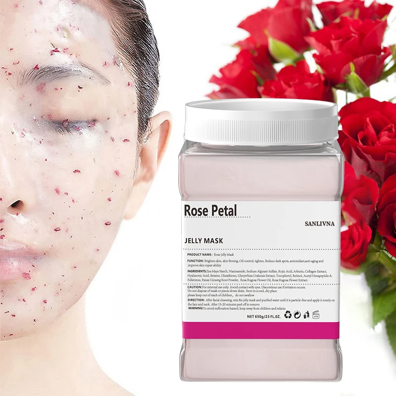 Natural Plant Green Tea Blackhead Removal Acne Jelly M ask Powder Facial Acne Treate Hyaluronic Acid Moisturizing M ask Powder