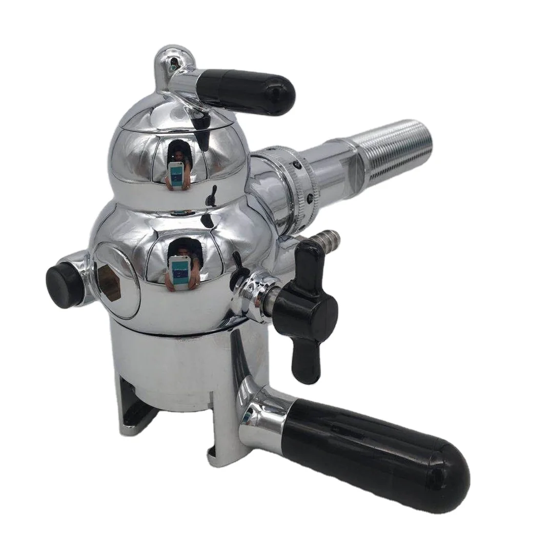 Premium Metal Draft Beer Keg Tap Faucet Wintap De-foaming PET Bottle Filler