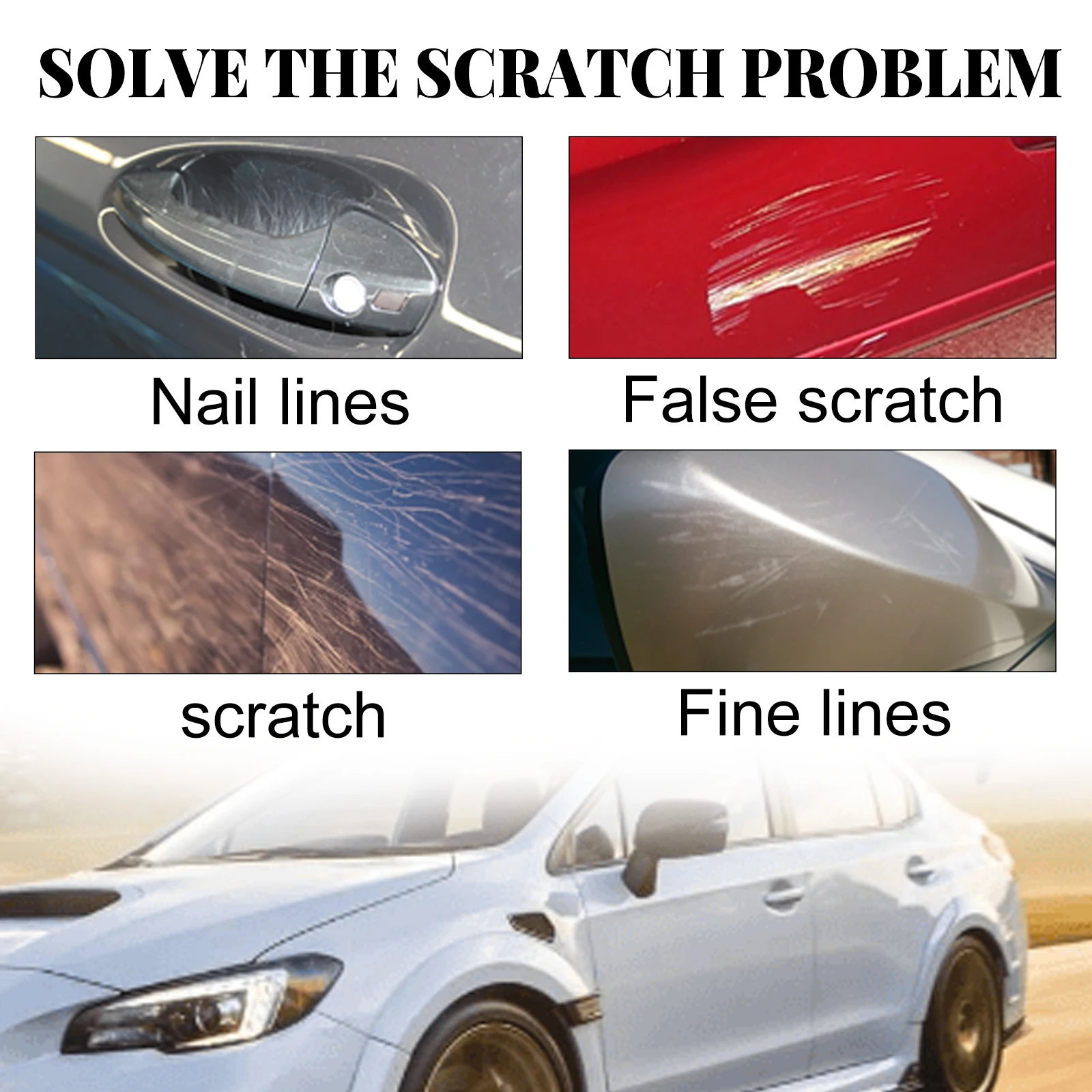 Rayhong OEM&ODM Scratch Repair Refill Polish Plastic Scratch Repair Wax Automotive Paint Repair