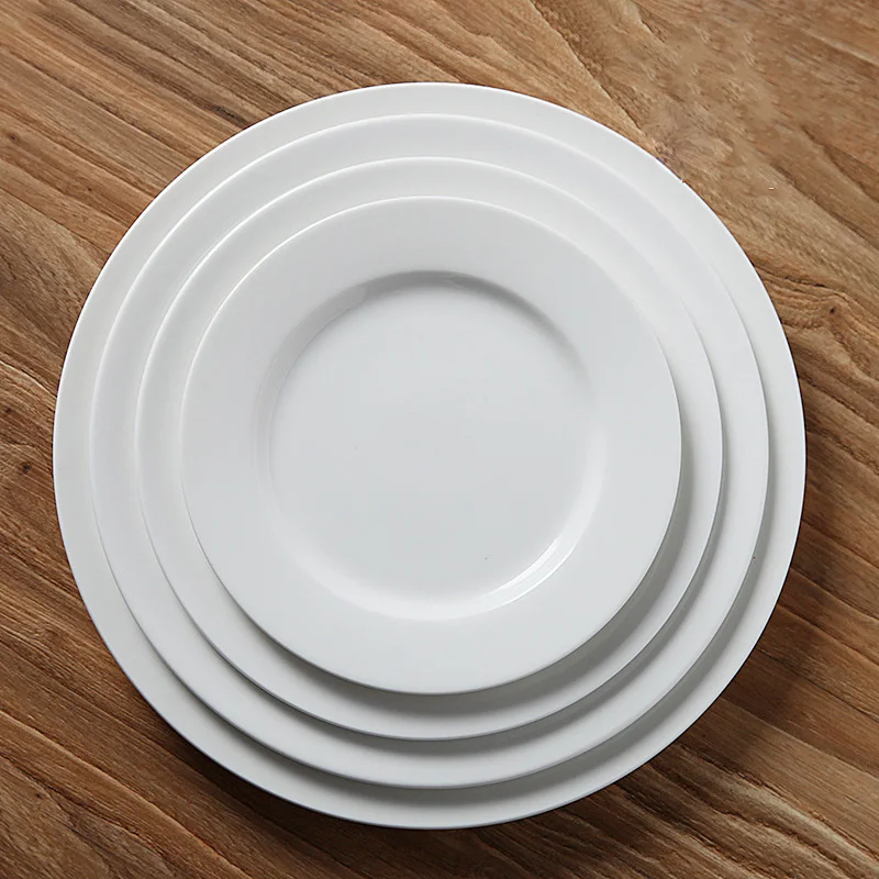 Food service airlines plate porcelain airline plate