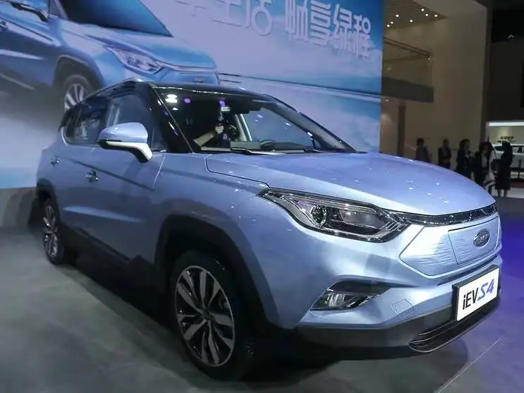 Electric JAC IEVS4, 400-470kM Range, with export license in China