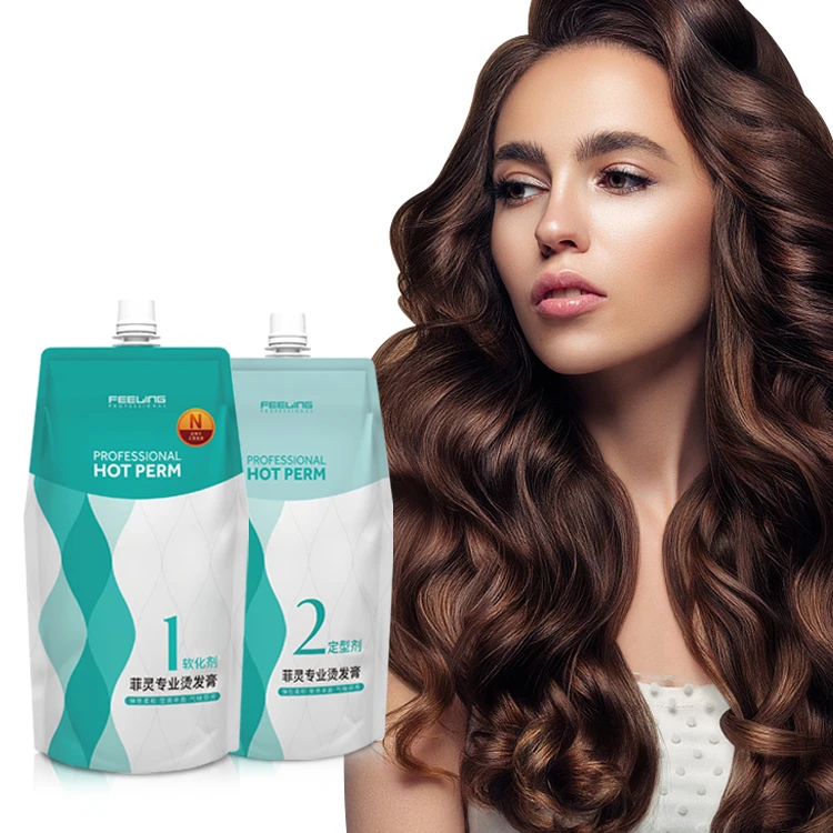 OEM Professional Thermal Wave Curling Moisture Elastic Hot Perm Digital Perm Lotion For Resistant Hair