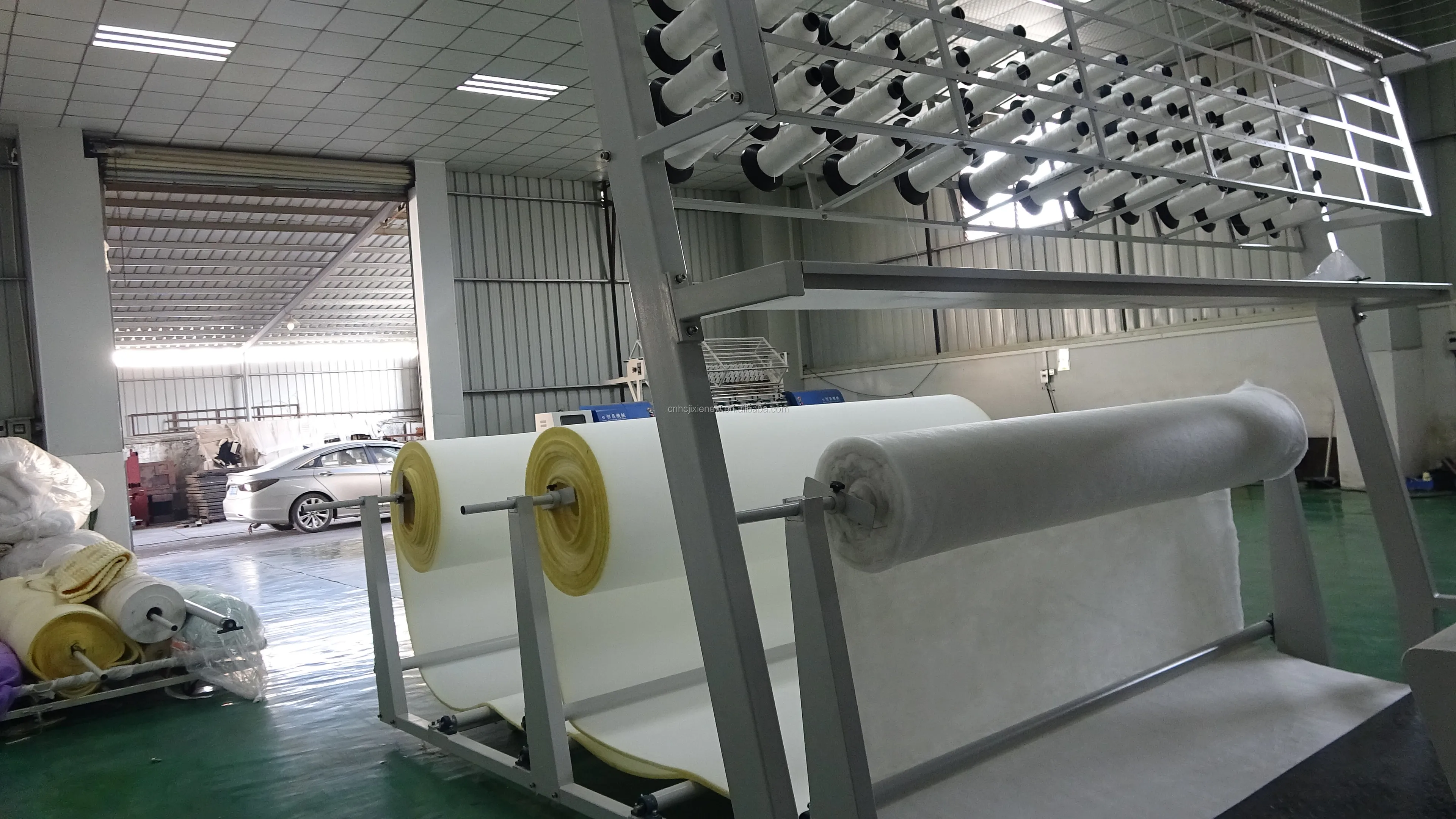 High speed new multi head shuttleless multi needle quilting machine hc-3500 computer Quilting Machine