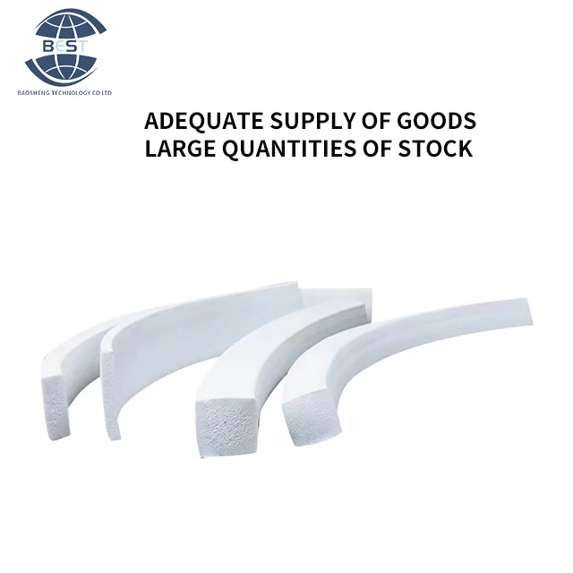 Support non-standard customized high-density polyurethane foam extruded silicone foam mechanical sealing strip