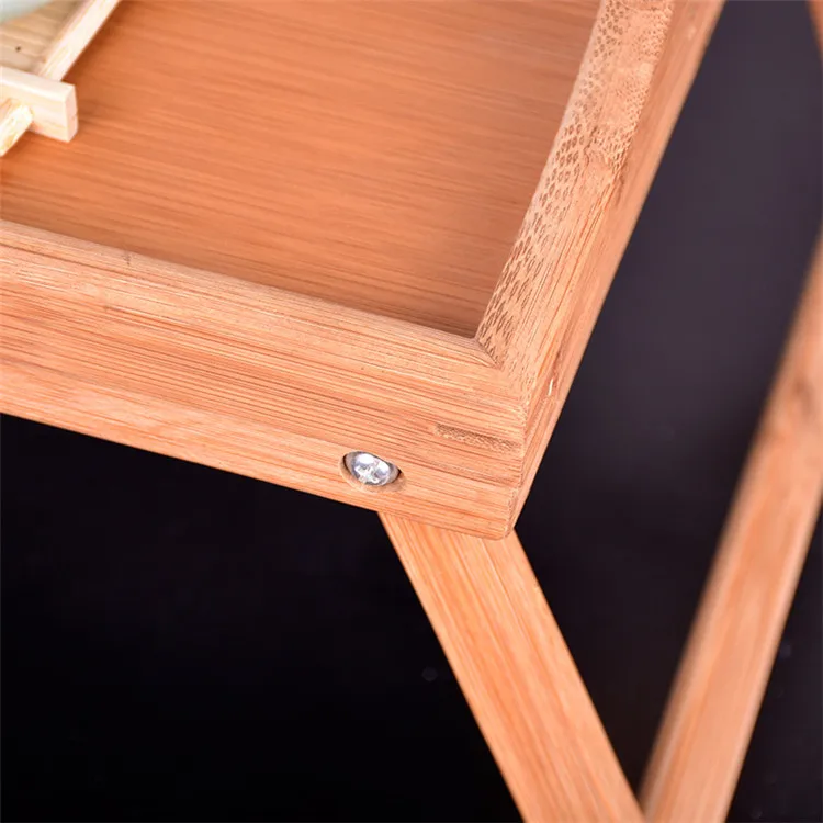 Bamboo footwall tray supports footwall tray folding bed tray