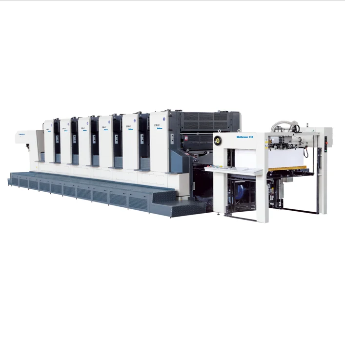 CMYK XJ118-4 Color large folio offset press  for color packaging printing offset printer