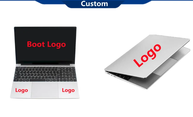 Custom logo OEM Laptops Notebook 1TB SSD N5095 16 inch FHD 2K 12GB RAM 180 degree folding Business laptop for Celeron