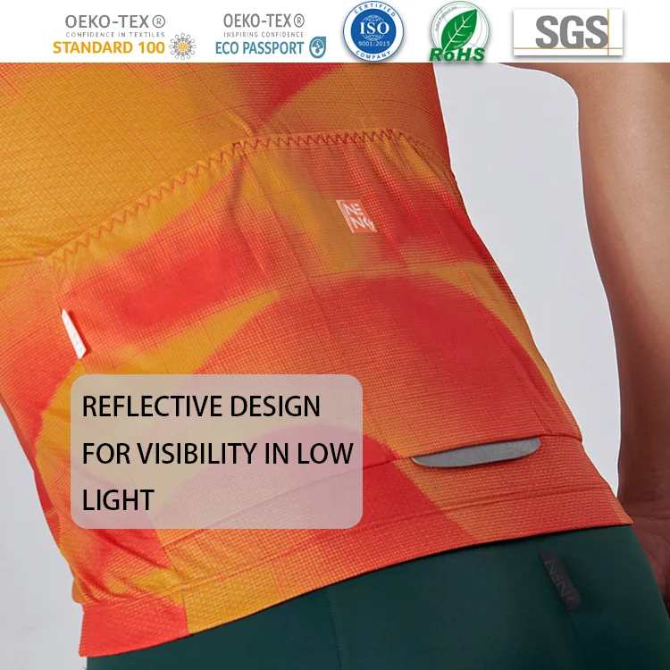 2023 new custom design short sleeve cycling uniform summer racing cycling jerseys quick dry breathable men road bike wear