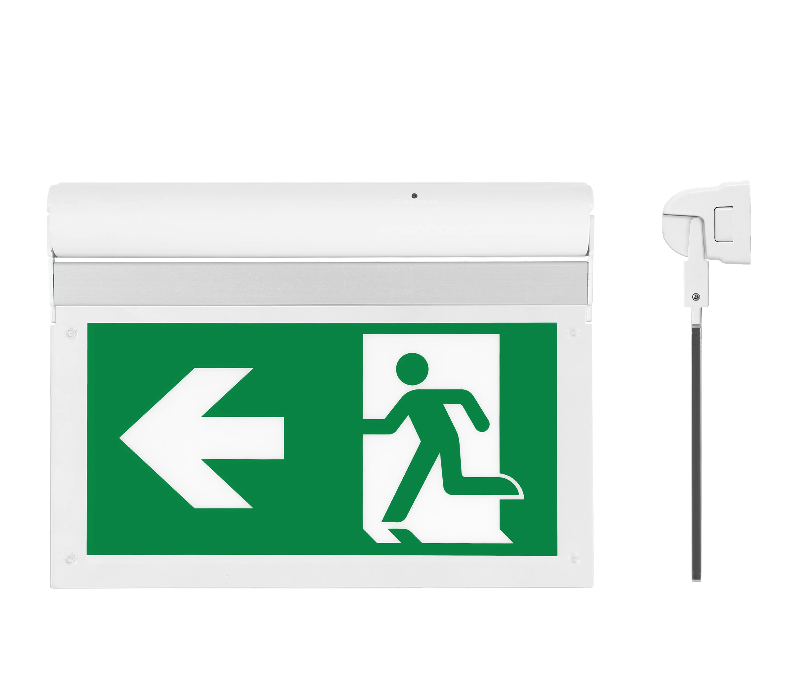CE CB approved Backlight Replaceable Indicator Suspended Installation Plastic LED Light Emergency exit Sign