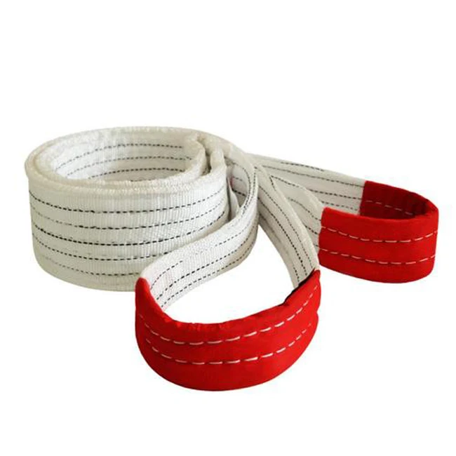 Double eyes type webbing sling