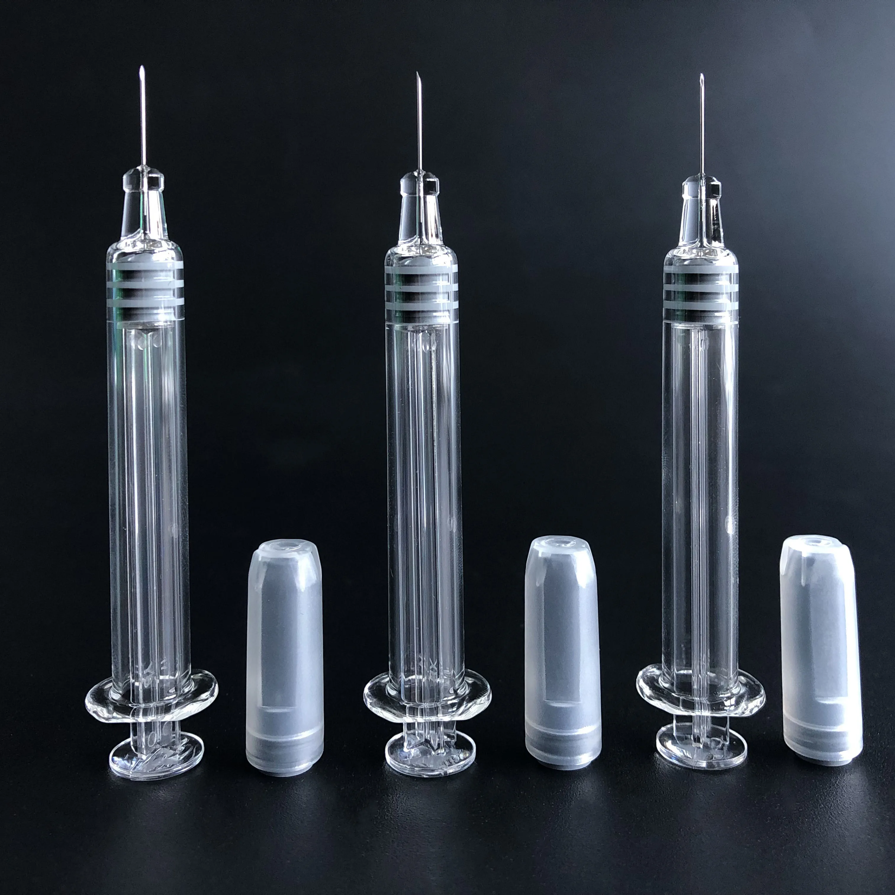 prefilled glass syringe 1ml 2.25ml 3ml 5ml