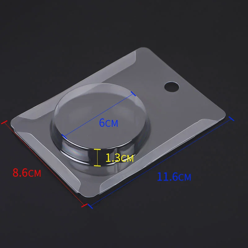 Customized Clear Pet PVC Sliding Blister Packing Pushing Blister Square Cavity Sliding Blister Packing