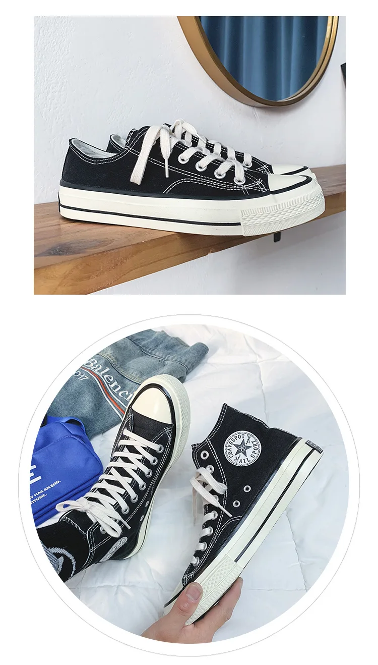New product Rubber canvas shoes for adult