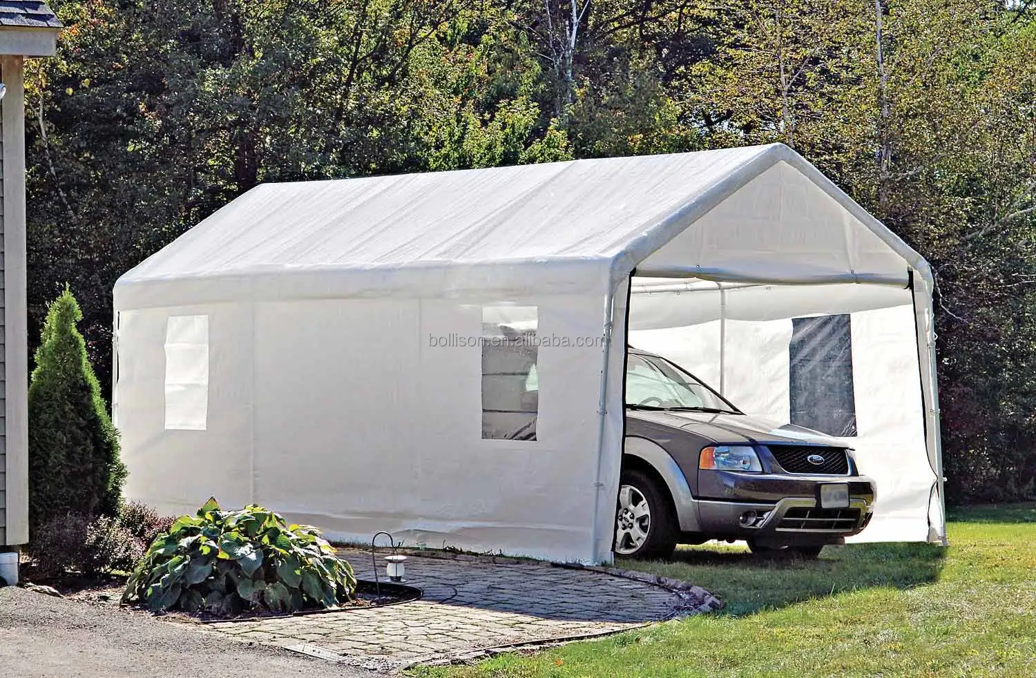 Outdoor Garage Roll-up Car Carport Shed/Portable Metal and Fabric Car Auto Tents /Portable Steel Frame PVC Taupaulin Garage