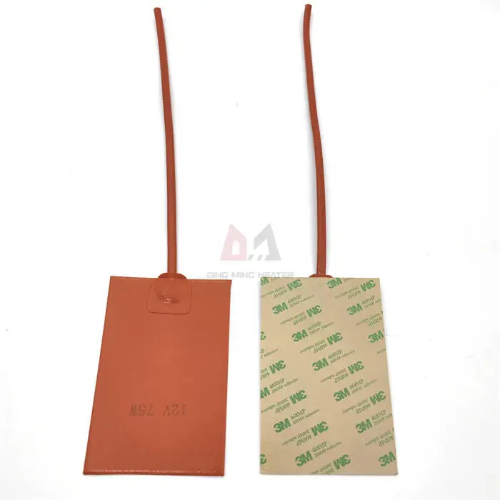 12v Engine Oil Pan Heater Silicone Rubber Heating Element