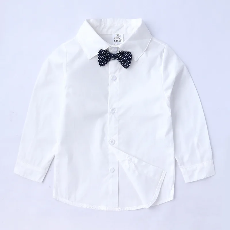 Baby Boys Gentle Suit with Vest Shirt Pants Cloth Birthday Clothing Sets LongSleeve Bow Tie British style Party Costume