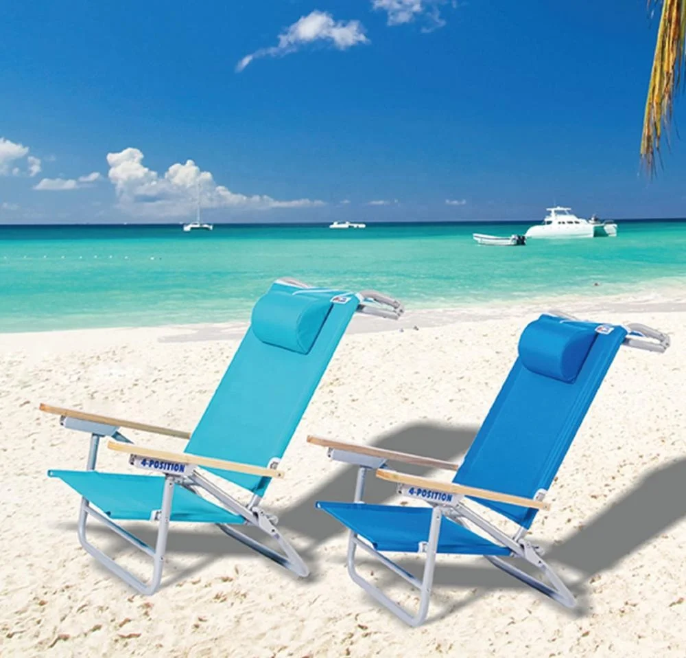 outdoor best foldable pool chaise sunbeds beach backpack lounger