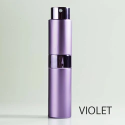 8 мл 15 мл 20 мл пустой многоразовый Алюминиевый Мини Портативный черный поворотный дорожный парфюмерный распылитель 10 мл