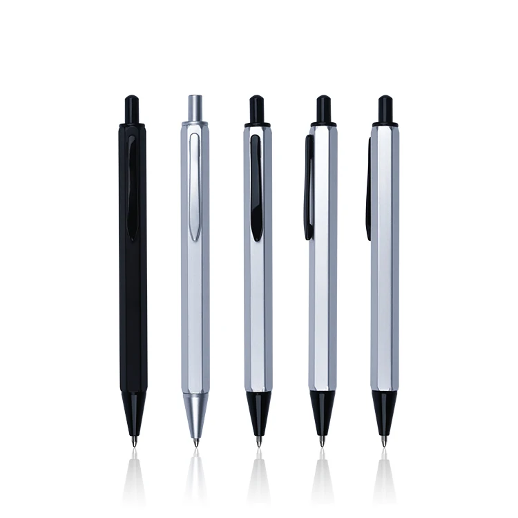Алюминиевые металлические шариковые ручки 2020 с лазерным логотипом