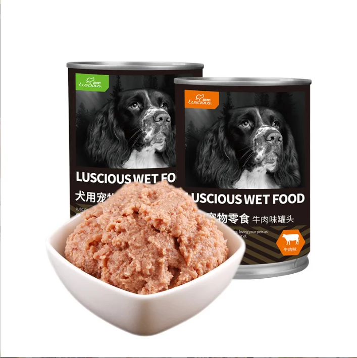 Консервированное питание, еда для собак, закуска для собак bibimbap, консервированное питание для собак