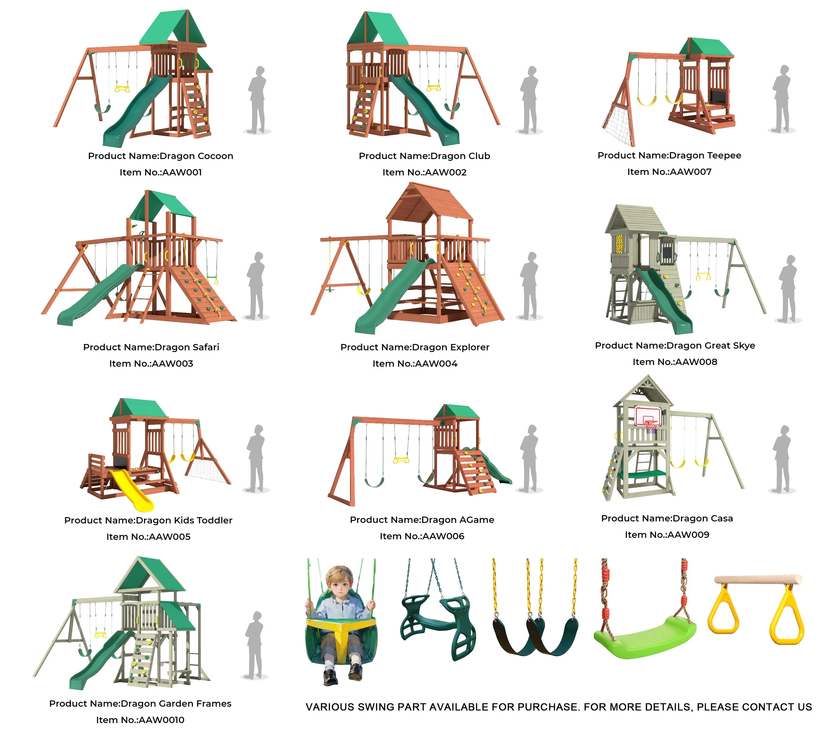 Cheap Children Garden Playground Wooden Swing Set Jungle Gym Kids Outdoor Kids Rope Climbing Ladder Swing Sets For Sale In Wood