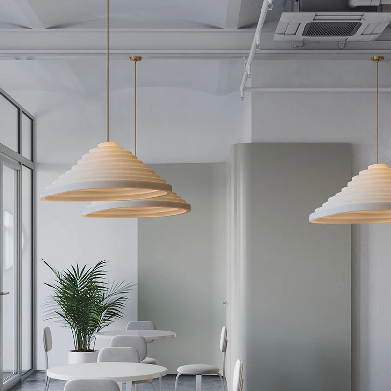 New Designer Modern Decoration Nordic White Pendant Light Hanging Chandelier Kitchen Counter Lighting