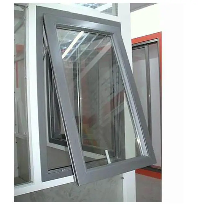 Aluminium Bi Fold Window Fold Up Glass Windows balcony Shop Automatic Vertical Folding Window