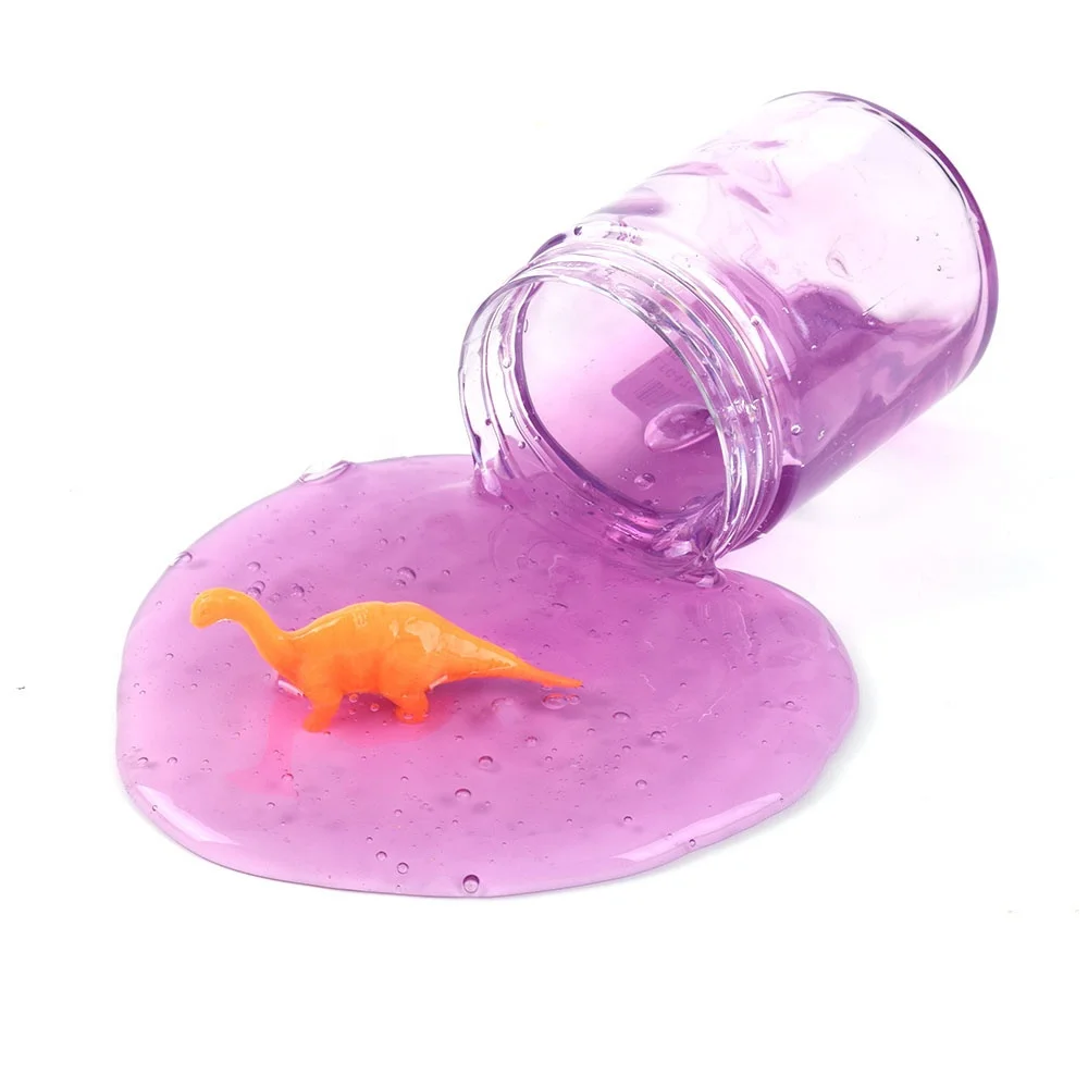 New 12 Colors 140G Diy Non-toxic Educational Toys magical slime kit with Dinosaurs Jelly Slime Toy