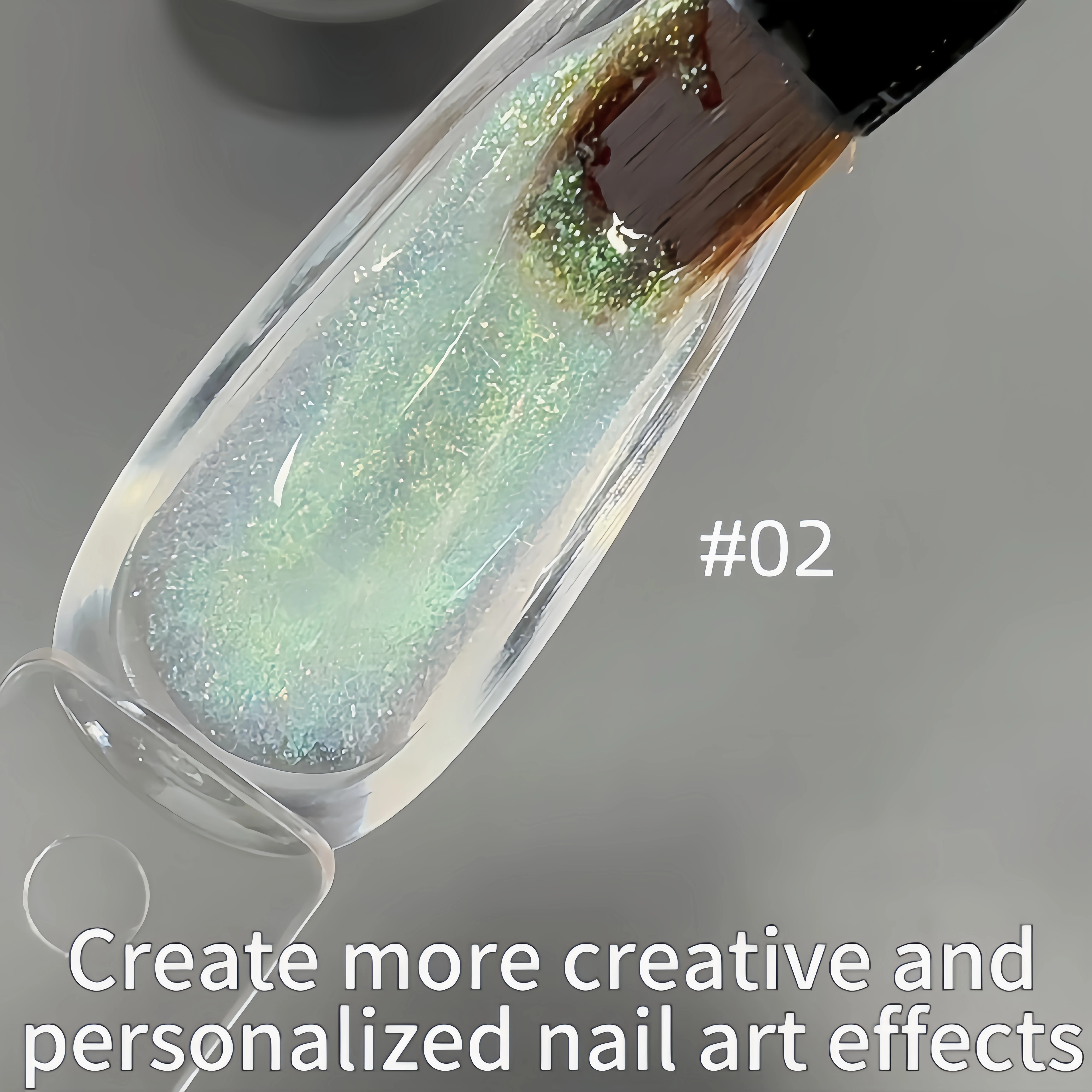 Private Label New Chameleon Glitter Colors Quick Sculpting Nail Extension Self-leveling No Hot UV/LED Extension Gel