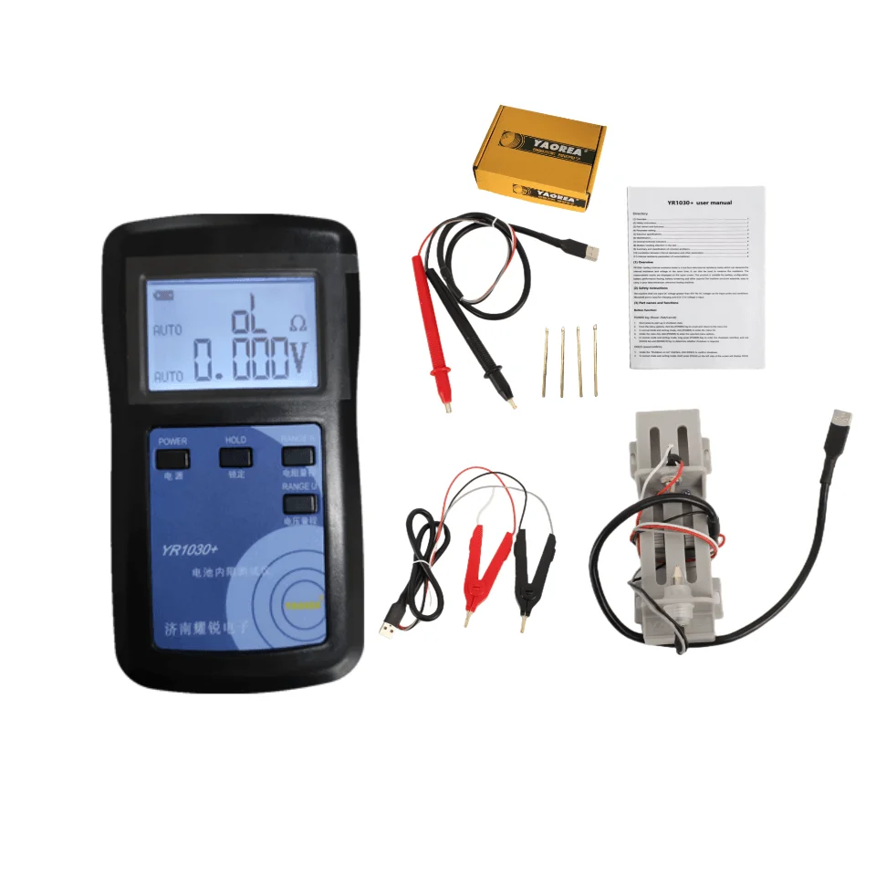 34/5000 YR1030 + литиевый цилиндрический аккумулятор автомобильный Kelvin зажим 18650 внутреннего сопротивления