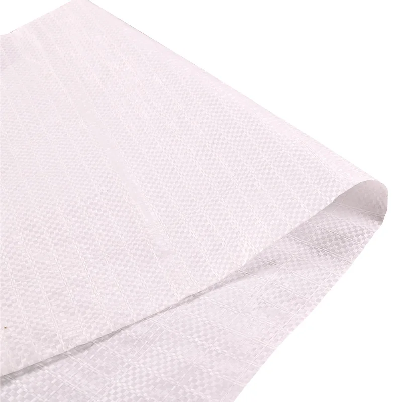 PP Woven Polypropylene Sack 50Kg Plain White PP Woven Bag