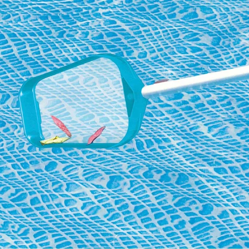 Empty Debris Easily Reinforced Frame Deep Rake Garden Swimming Pool Leaf Skimmer Net