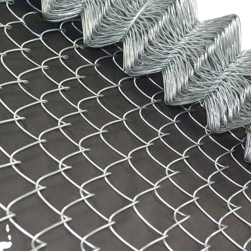 Mini Diamond Mesh Chain Link Fence Commercial Chain Link With Mesh Nigeria Wire Mesh