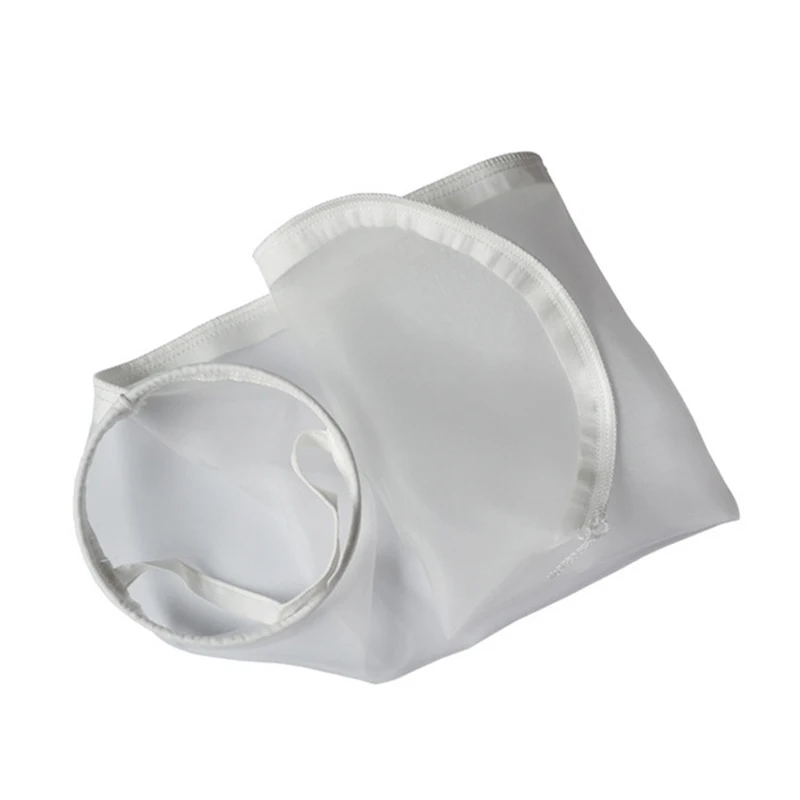 Carbon steel ring mesh nylon filter bag liquid multifilaments mesh bag filter