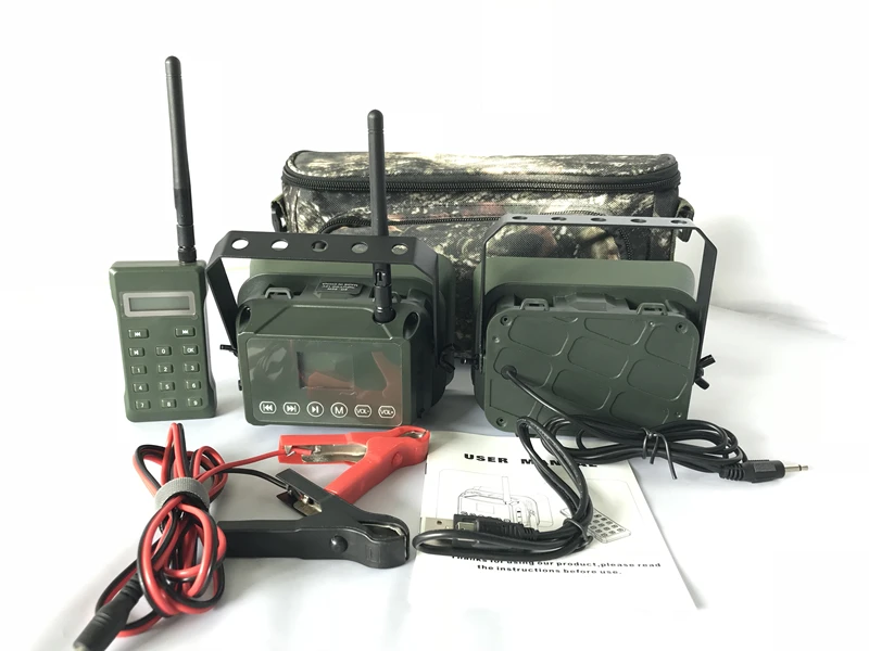 60W Speaker MP3 Player Bird Decoy Bird Caller 15Key Control Outdoor Hunting