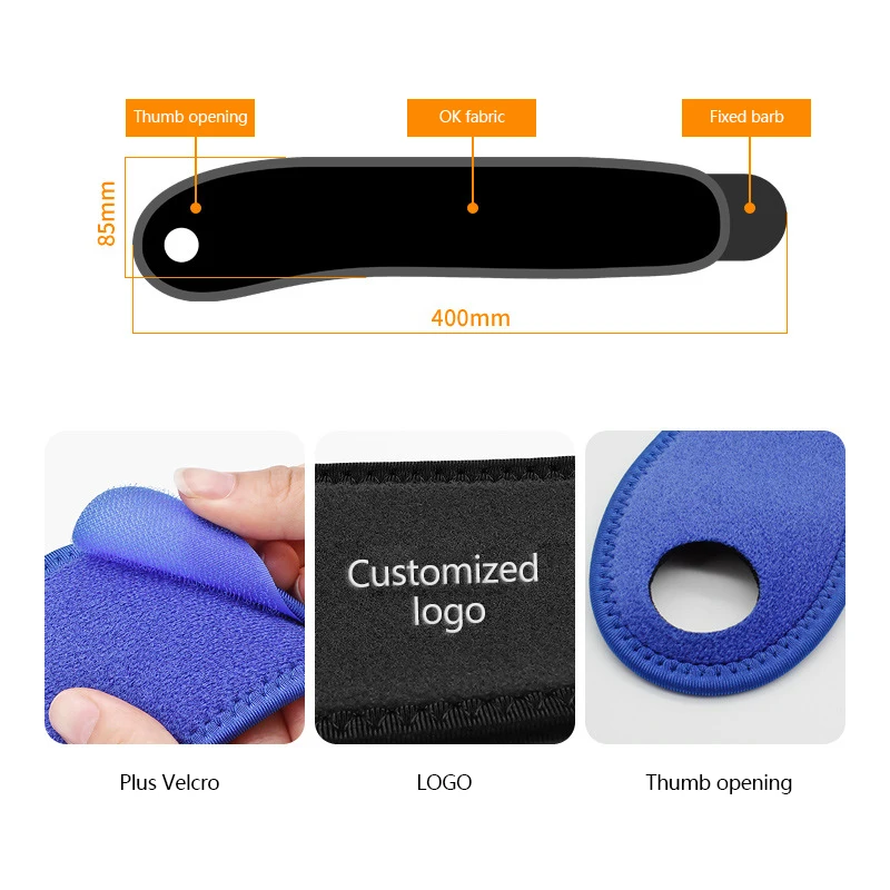 Yugland High Quality Wholesale Fitness, Basketball, Weightlifting Adjustable Wrist Support, Wrist Straps