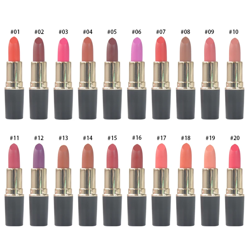 Customized Korean Colorful Cheap Vegan Moisturizing Silky Glossy Lipstick Vendor Lip Makeup