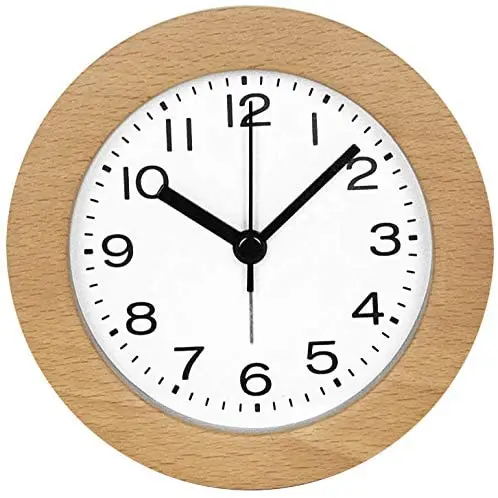 wood clock