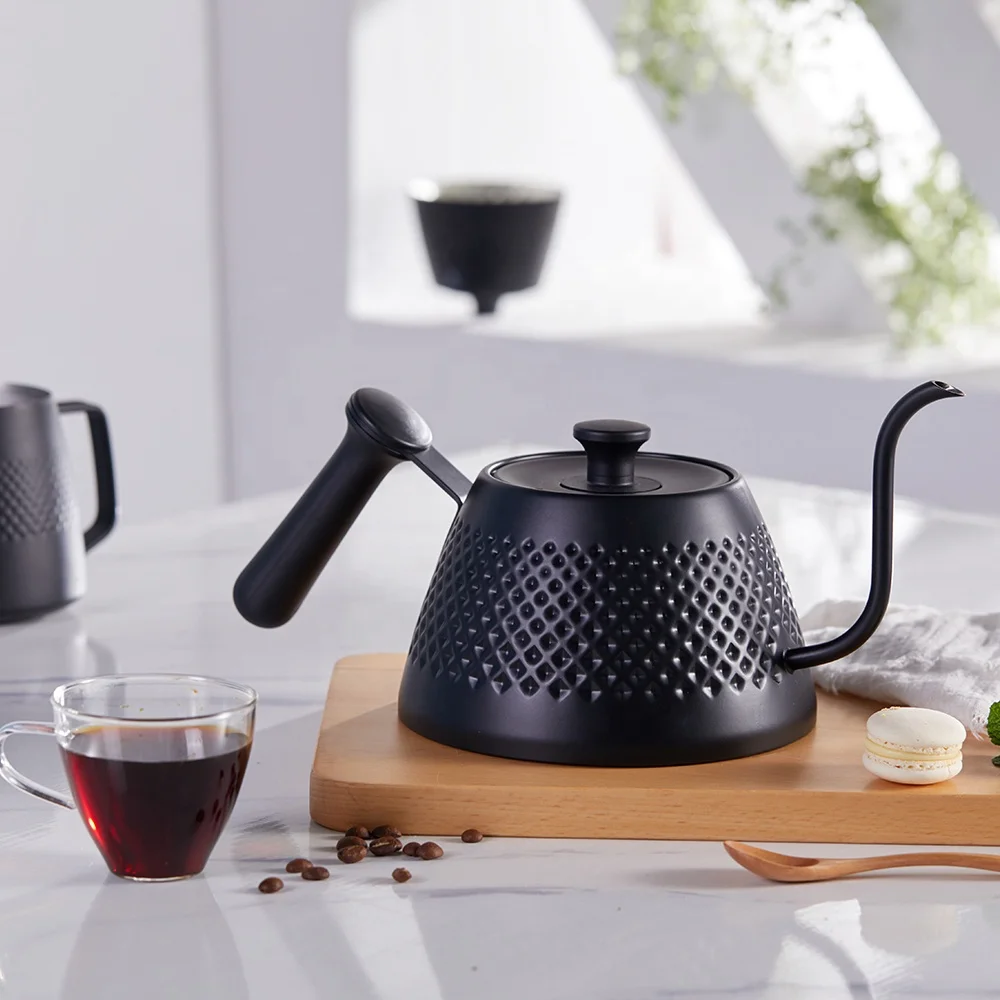 Richy 2020 Hot Selling 304 Stainless Steel Drip Pot Gooseneck Coffee Maker Cheap Coffee Kettle
