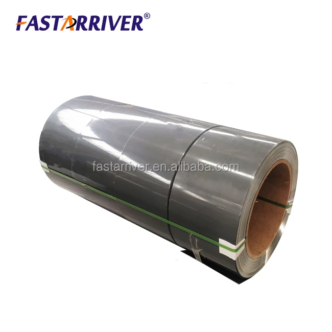 Exported to UK 300mm 1050 1100 H14 Alloy Pvdf Color Coated Aluminum Coil