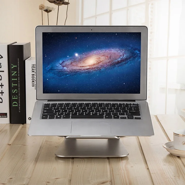 Эргономичная Алюминиевая Подставка для ноутбука дно с вращением пластина стояк подставка для ноутбука