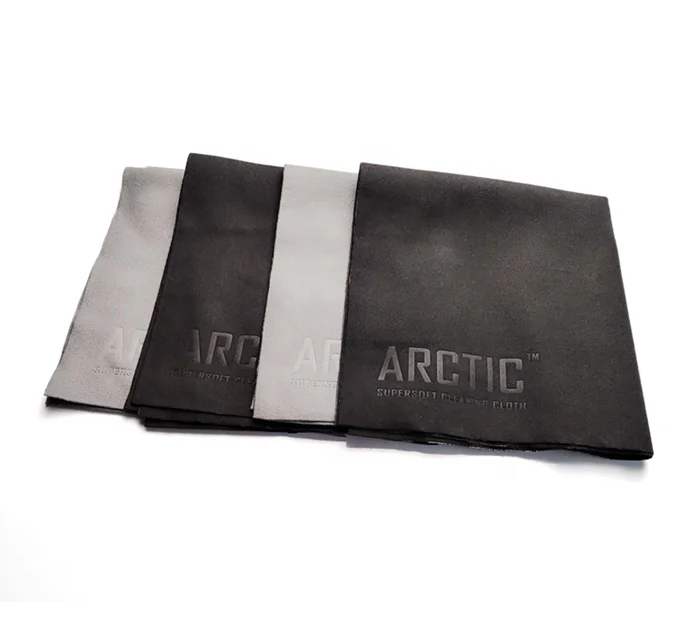 30X30cm Suede Microfibre Towel With Embossed Logo