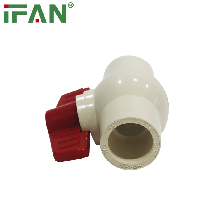  Китай производитель CPVC ASTM 2846 шаровой кран пластиковые водопроводные трубы сантехнические материалы трубные фитинги 1/2 